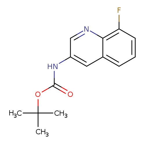 tert-butyl N-(8-fluoroquinolin-3-yl)carbamate