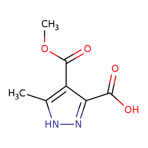 1H-Pyrazole-3,4-dicarboxylic acid, 5-methyl-, 4-methyl ester