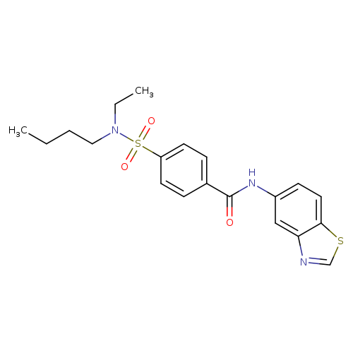 N-(1,3-benzothiazol-5-yl)-4-[butyl(ethyl)sulfamoyl]benzamide