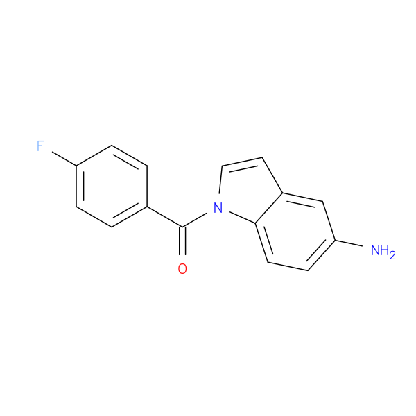 N-(4-Fluorobenzoyl)-5-amino-1H-indole
