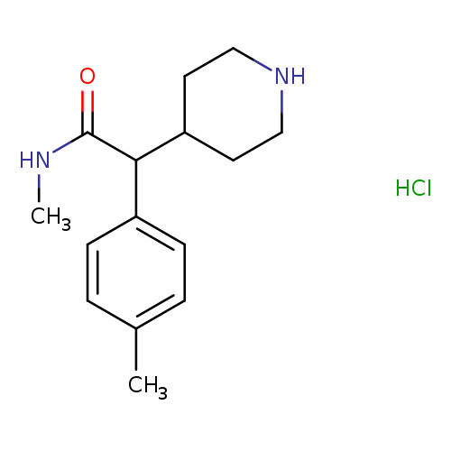 N-methyl-2-(4-methylphenyl)-2-(piperidin-4-yl)acetamidehydrochloride