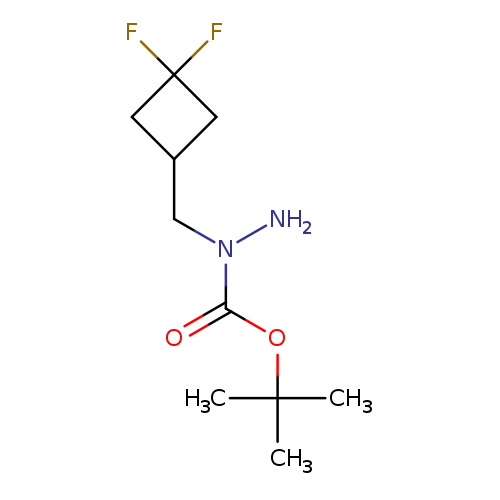 N-[(3,3-difluorocyclobutyl)methyl](tert-butoxy)carbohydrazide