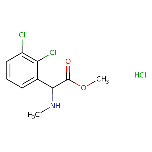 methyl 2-(2,3-dichlorophenyl)-2-(methylamino)acetate hydrochloride