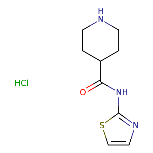 N-1,3-Thiazol-2-ylpiperidine-4-carboxamide hydrochloride