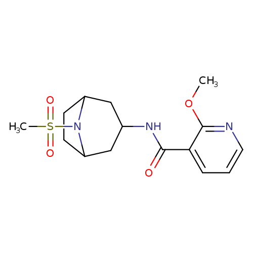 N-{8-methanesulfonyl-8-azabicyclo[3.2.1]octan-3-yl}-2-methoxypyridine-3-carboxamide
