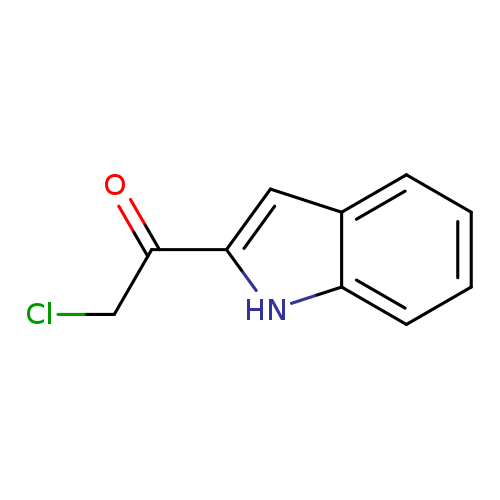 ETHANONE, 2-CHLORO-1-(1H-INDOL-2-YL)-