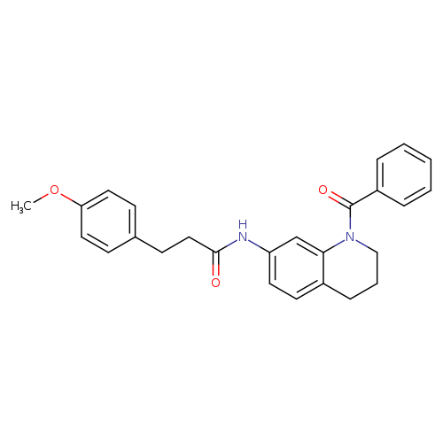 N-(1-benzoyl-1,2,3,4-tetrahydroquinolin-7-yl)-3-(4-methoxyphenyl)propanamide