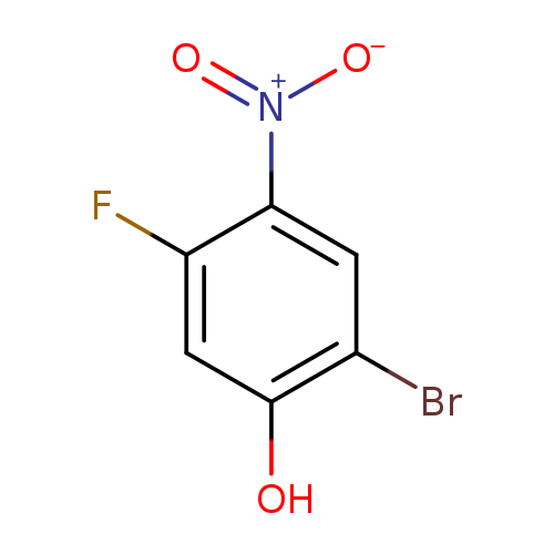 2-Bromo-5-fluoro-4-nitrophenol