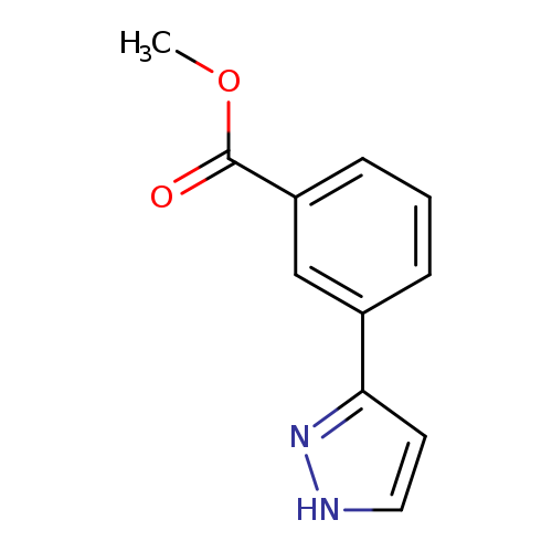 Methyl 3-(1H-pyrazol-3-yl)benzoate