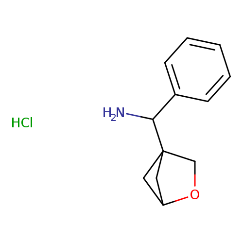 1-{2-oxabicyclo[2.1.1]hexan-4-yl}-1-phenylmethanamine hydrochloride
