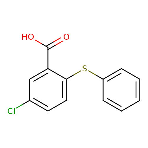 5-chloro-2-(phenylsulfanyl)benzoic acid