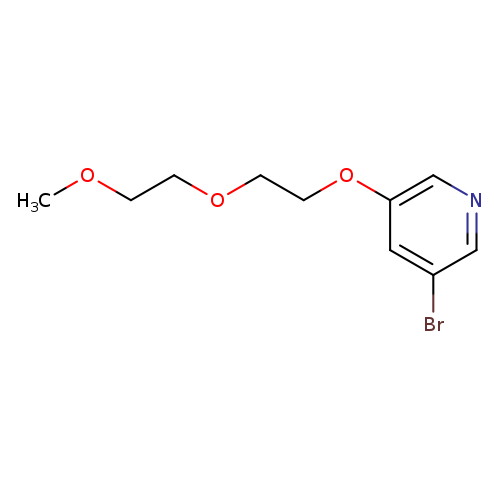 3-Bromo-5-[2-(2-methoxyethoxy)ethoxy]pyridine