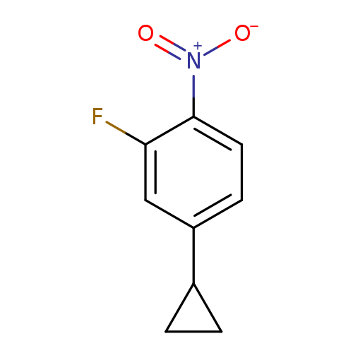 4-Cyclopropyl-2-fluoro-1-nitrobenzene