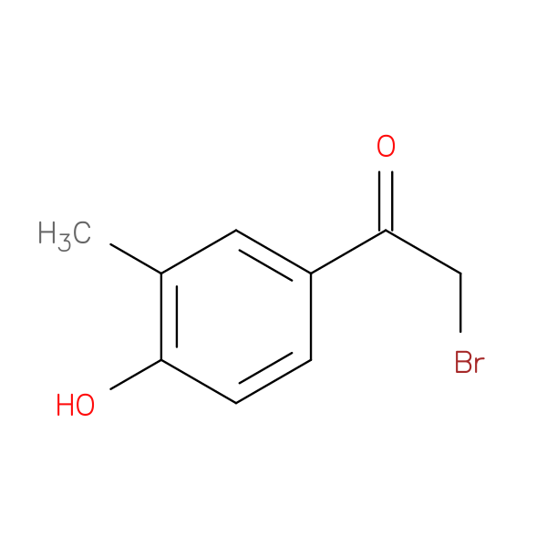 2-BROMO-1-(4-HYDROXY-3-METHYLPHENYL)ETHANONE