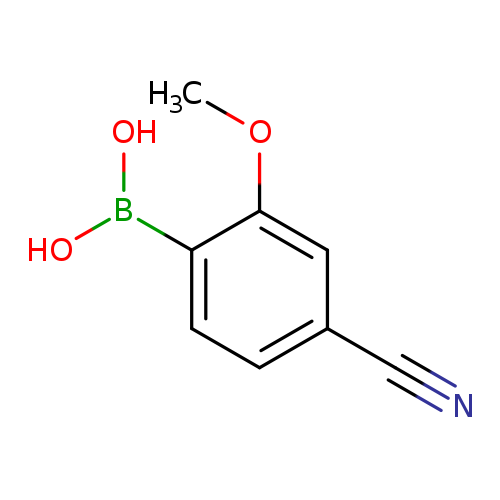 Boronic acid, B-(4-cyano-2-methoxyphenyl)-