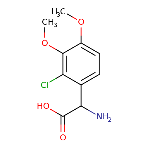 2-Amino-2-(2-chloro-3,4-dimethoxyphenyl)acetic acid