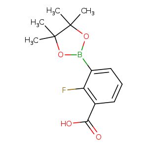 Benzoic acid, 2-fluoro-3-(4,4,5,5-tetramethyl-1,3,2-dioxaborolan-2-yl)-
