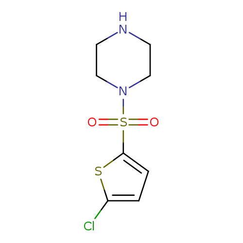 1-[(5-Chlorothien-2-yl)sulfonyl]piperazine