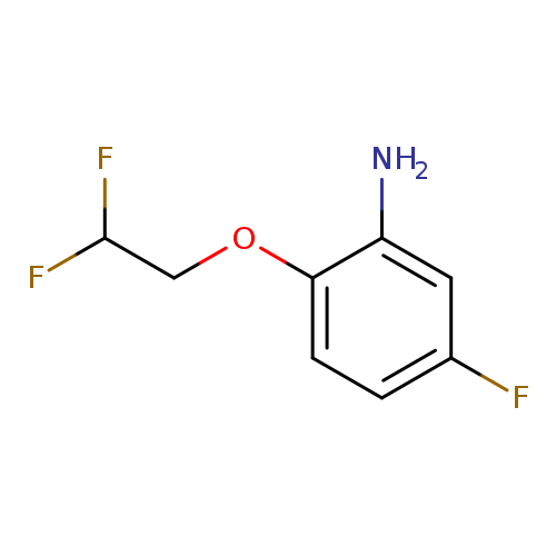 2-(2,2-difluoroethoxy)-5-fluoroaniline