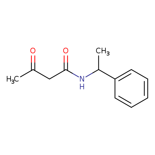 3-Oxo-n-(1-phenylethyl)butanamide