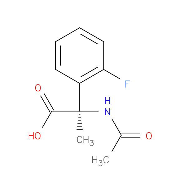 (R)-2-Acetamido-2-(2-fluorophenyl)propanoic acid