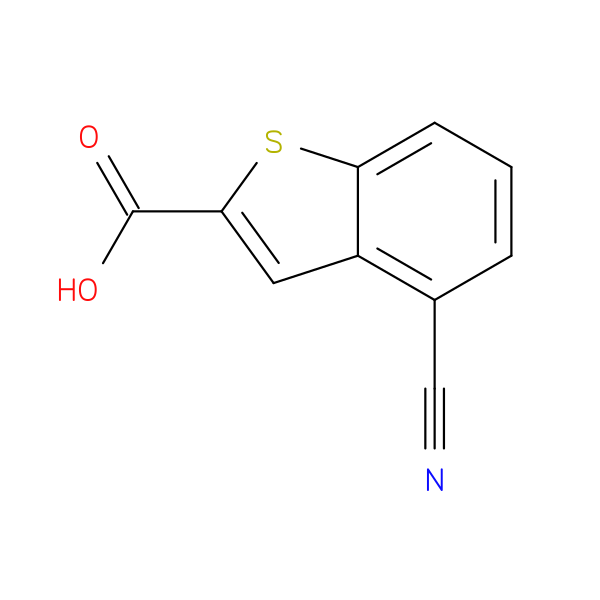 4-Cyanobenzo[b]thiophene-2-carboxylic acid