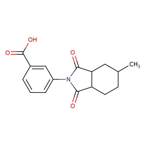 3-(5-Methyl-1,3-dioxooctahydro-2h-isoindol-2-yl)benzoic acid