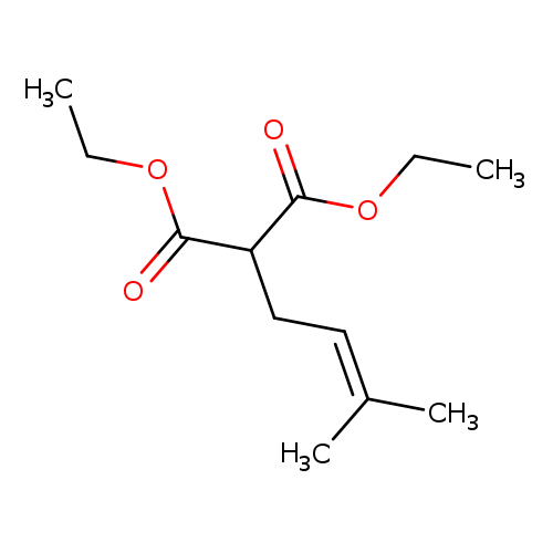 1,3-Diethyl 2-(3-methylbut-2-en-1-yl)propanedioate