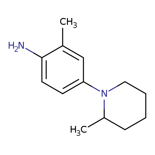 2-Methyl-4-(2-methylpiperidin-1-yl)aniline