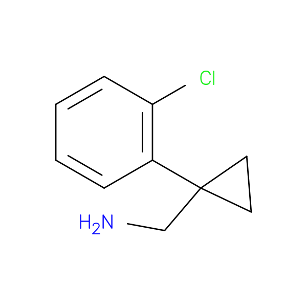 (1-(2-Chlorophenyl)cyclopropyl)methanamine