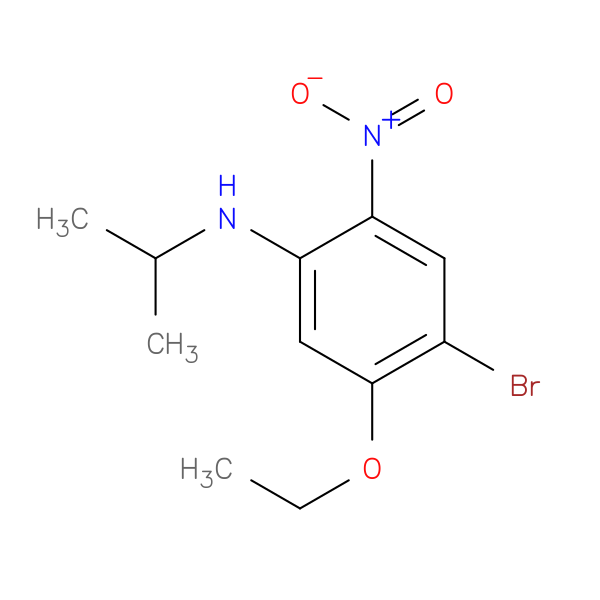 4-Bromo-5-ethoxy-N-isopropyl-2-nitroaniline
