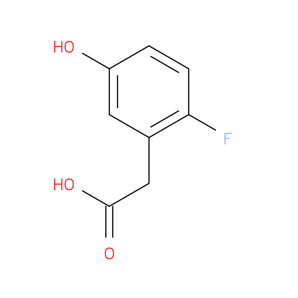 2-(2-Fluoro-5-hydroxyphenyl)acetic acid
