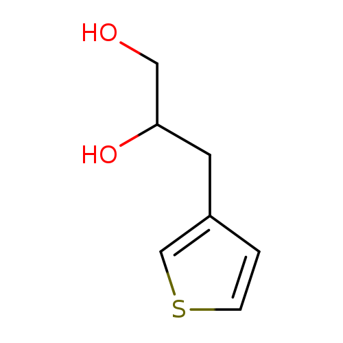 3-(thiophen-3-yl)propane-1,2-diol