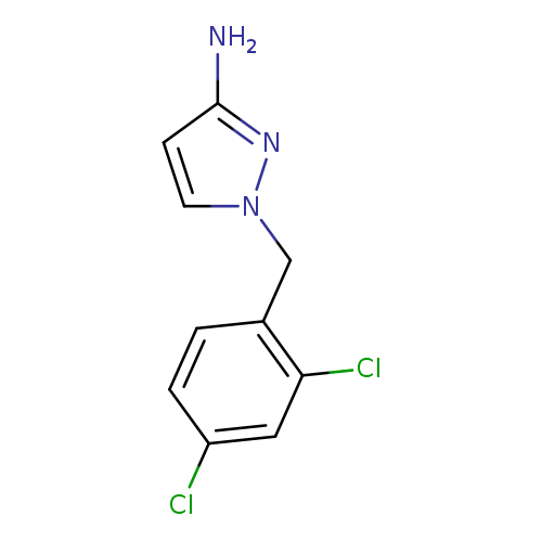 1-[(2,4-dichlorophenyl)methyl]-1H-pyrazol-3-amine