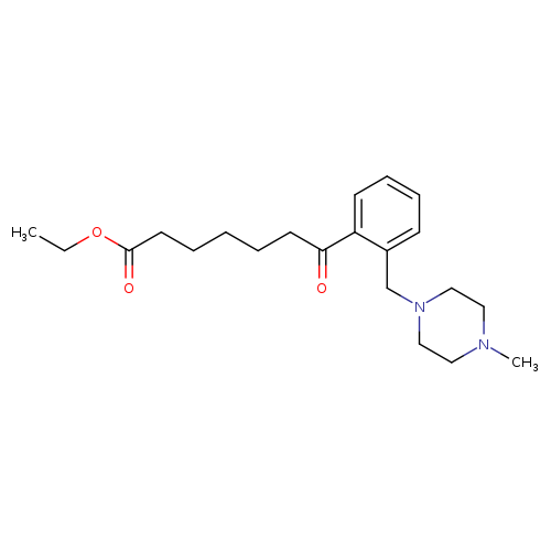 ETHYL 7-[2-(4-METHYLPIPERAZIN-1-YLMETHYL)PHENYL]-7-OXOHEPTANOATE