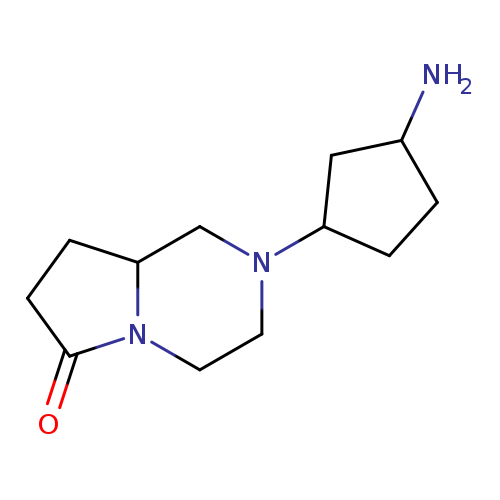 2-(3-Aminocyclopentyl)-octahydropyrrolo[1,2-a]piperazin-6-one