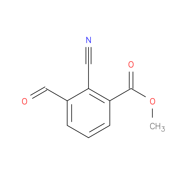 Methyl 2-cyano-3-formylbenzoate