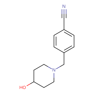 4-(4-Hydroxy-piperidin-1-ylmethyl)-benzonitrile