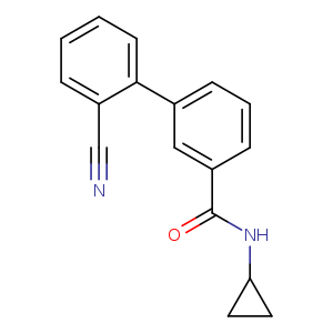 3-(2-Cyanophenyl)-N-cyclopropylbenzamide