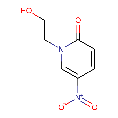 1-(2-hydroxyethyl)-5-nitro-1,2-dihydropyridin-2-one
