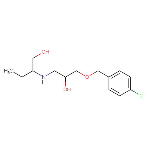 2-({3-[(4-chlorophenyl)methoxy]-2-hydroxypropyl}amino)butan-1-ol