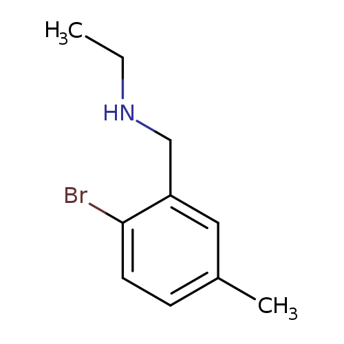 [(2-Bromo-5-methylphenyl)methyl](ethyl)amine