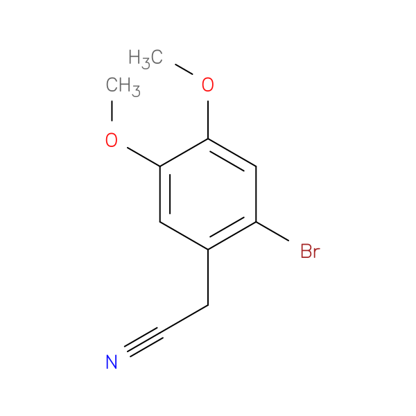 2-(2-Bromo-4,5-dimethoxyphenyl)acetonitrile