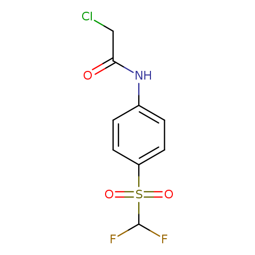 2-Chloro-n-(4-[(difluoromethyl)sulfonyl]phenyl)acetamide