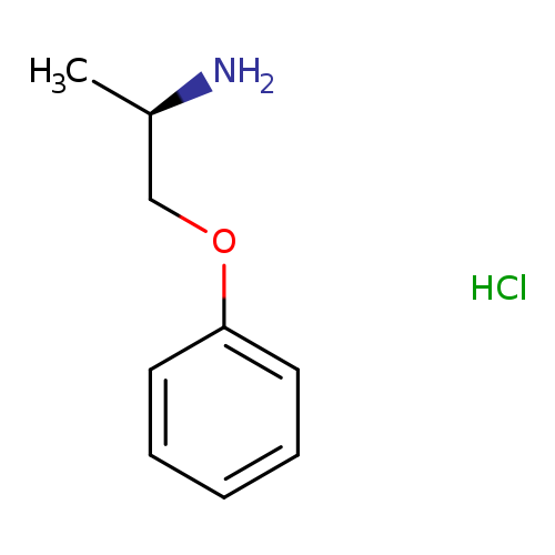 (2R)-1-phenoxypropan-2-aminehydrochloride
