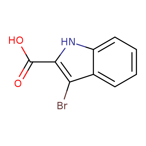 1H-Indole-2-carboxylic acid, 3-bromo-