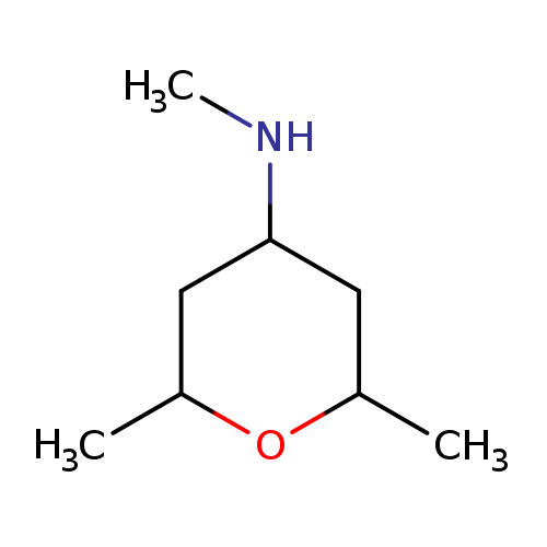 N,2,6-trimethyloxan-4-amine