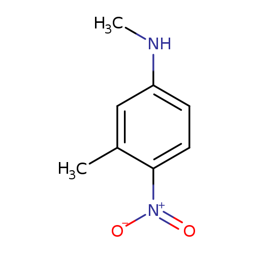 Benzenamine, N,3-dimethyl-4-nitro-