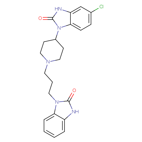 5-Chloro-1-[1-[3-(2,3-dihydro-2-oxo-1H-benzimidazol-1-yl)propyl]-4-piperidinyl]-1,3-dihydro-2H-benzimidazol-2-one