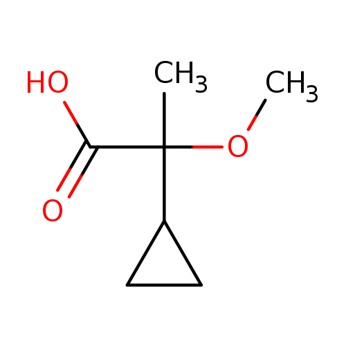 2-cyclopropyl-2-methoxypropanoic acid